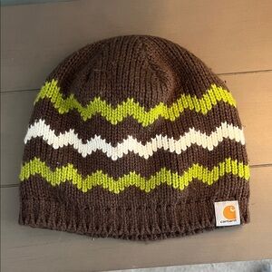Carhartt Brown & Green Kids/Adults Beanie